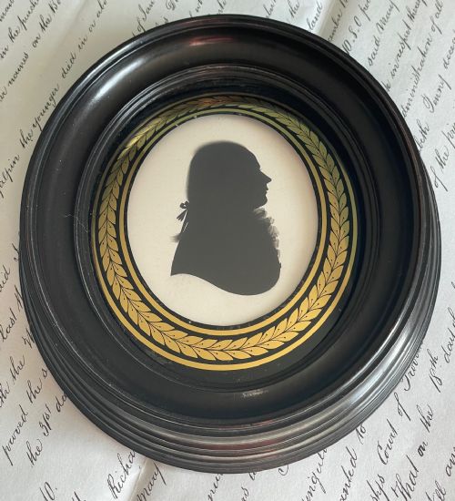 MIERS SILHOUETTE OF A GENTLEMAN OCT 1791 - ADDITIONAL PHOTO 3