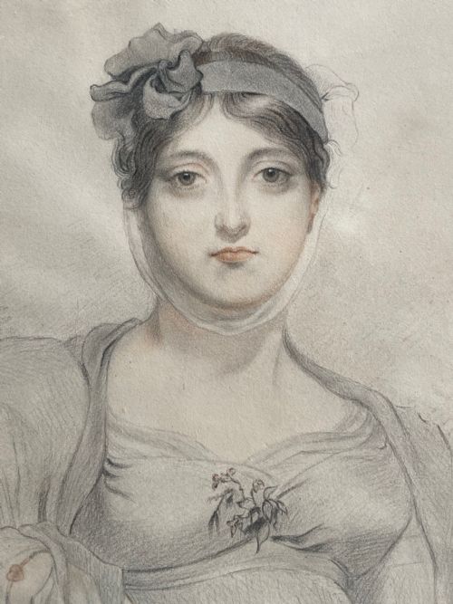 SIR THOMAS LAWRENCE PORTRAIT OF MARY WYNELLMAYOW - ADDITIONAL PHOTO 4