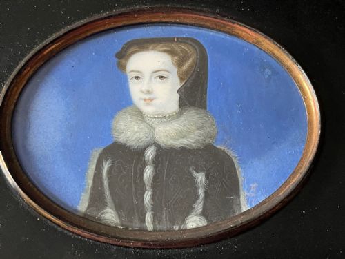 BERNARD LENS III PORTRAIT OF MARY QUEEN OF SCOTS 1728 - ADDITIONAL PHOTO 1