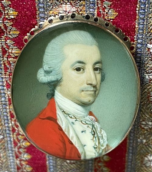 RICHARD CROSSE PORTRAIT OF A PROSPEROUS GENTLEMAN - ADDITIONAL PHOTO 3