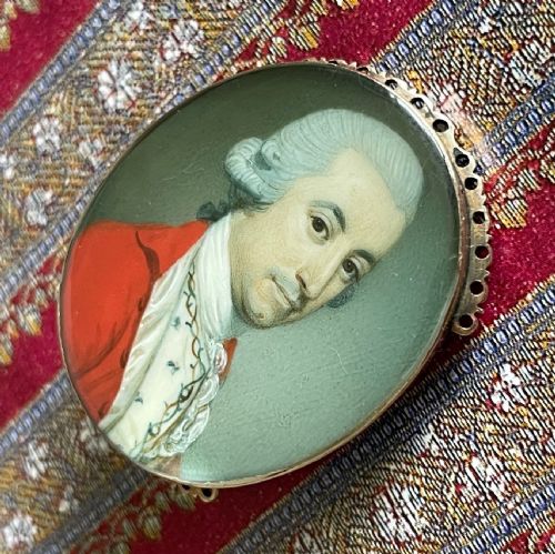RICHARD CROSSE PORTRAIT OF A PROSPEROUS GENTLEMAN - ADDITIONAL PHOTO 4