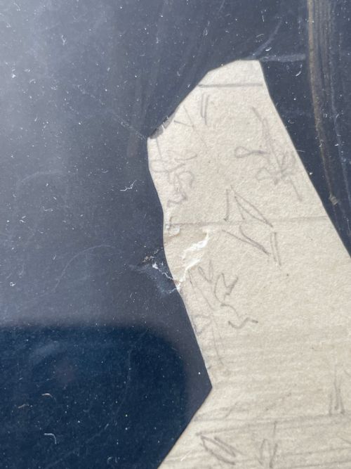 CUT GILDED SILHOUETTE CIRCA 1830 - ADDITIONAL PHOTO 4