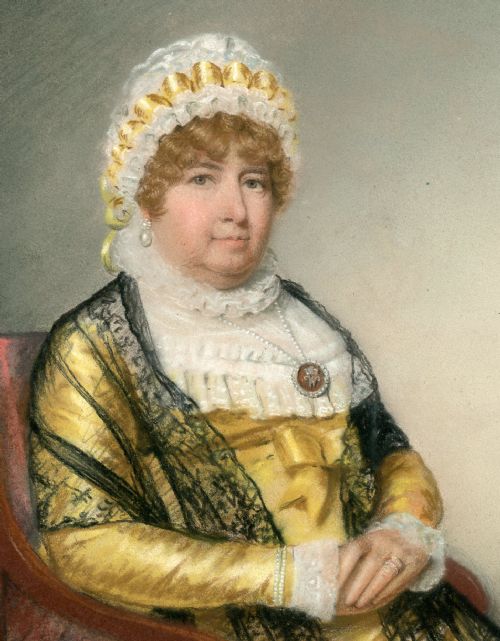JOHN RAPHAEL SMITH PASTEL PORTRAIT - ADDITIONAL PHOTO 1
