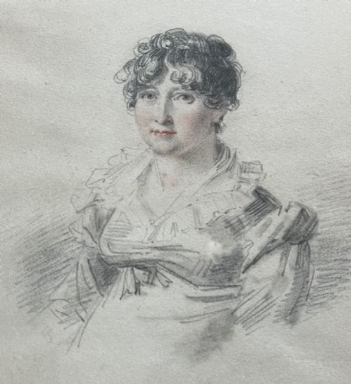 PENCIL WITH WATERCOLOUR PORTRAIT - ADDITIONAL PHOTO 1