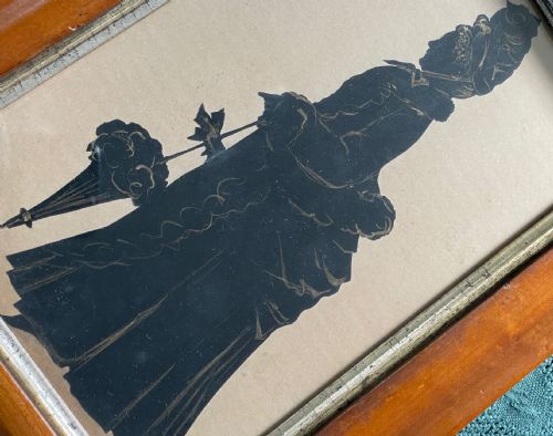 BENJAMIN PEARCE CUT AND GILDED SILHOUETTE - ADDITIONAL PHOTO 1