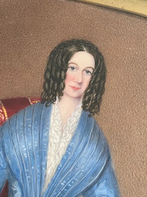 PROVINCIAL SCHOOL PAIR OF PORTRAIT MINIATURES - ADDITIONAL PHOTO 3