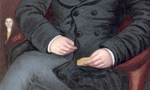 PROVINCIAL SCHOOL PAIR OF PORTRAIT MINIATURES - ADDITIONAL PHOTO 7