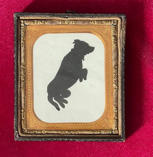 augustin edouart cut silhouette - CATEGORY: ANTIQUE ART - DATED 19TH CENTURY