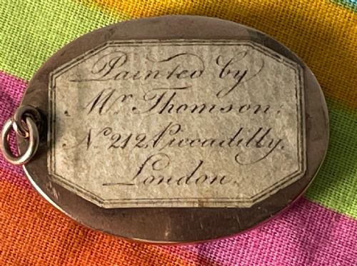 J W THOMSON SILHOUETTE PENDANT - ADDITIONAL PHOTO 2