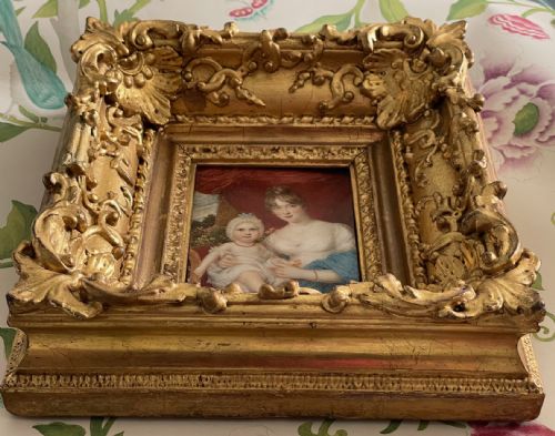SAMUEL SHELLEY MINIATURE PORTRAIT SIGNED 1807 - ADDITIONAL PHOTO 3