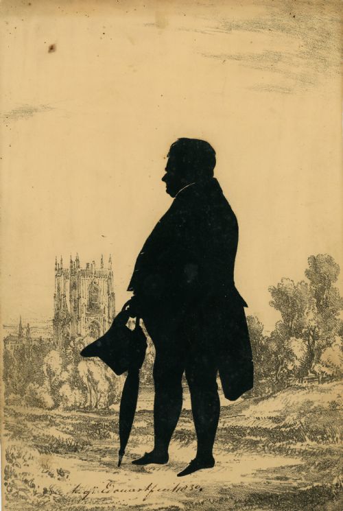 AUGUSTIN EDOUART SILHOUETTE OF REV DR JONES - ADDITIONAL PHOTO 1