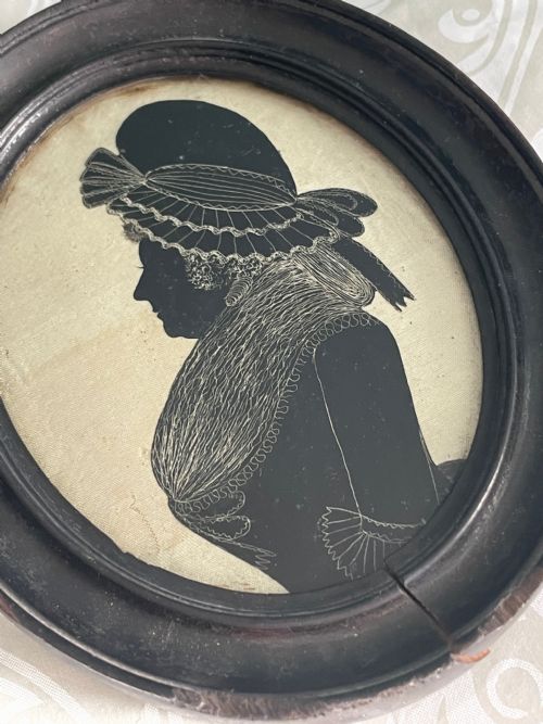JOHN JOLLIFFE SILHOUETTE OF MRS MILLER 1791 - ADDITIONAL PHOTO 1