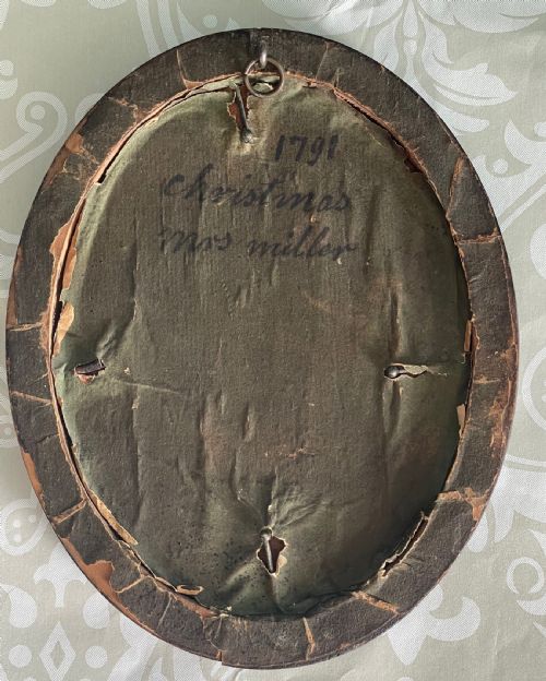 JOHN JOLLIFFE SILHOUETTE OF MRS MILLER 1791 - ADDITIONAL PHOTO 3