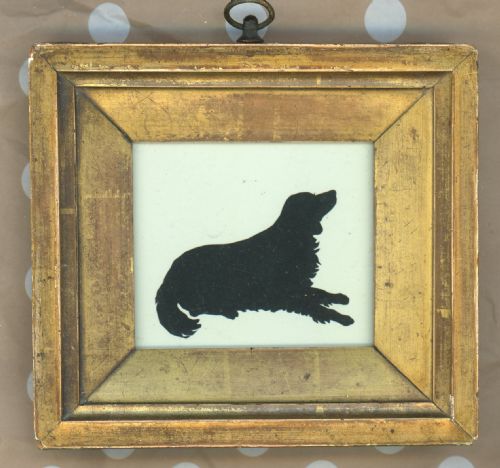 augustin edouart cut silhouette - CATEGORY: ANTIQUE ART - DATED 19TH CENTURY