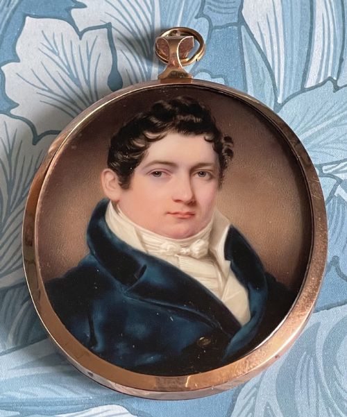 JOHN C D ENGLEHEART PORTRAIT MINIATURE