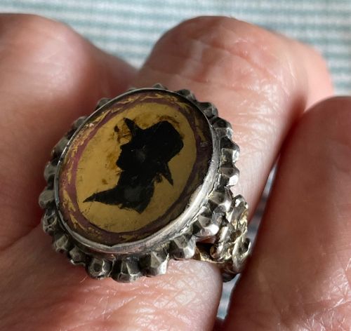 CONTINENTAL GEORGIAN SILHOUETTE RING - ADDITIONAL PHOTO 3