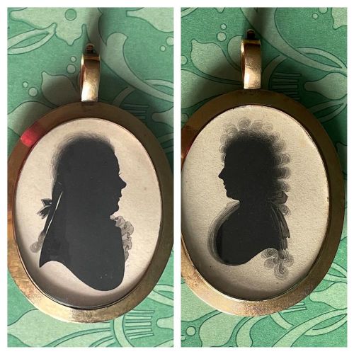 Houghton & Bruce Double-sided Silhouette