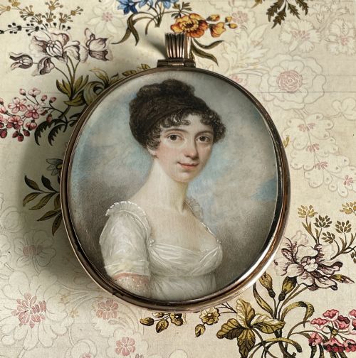 Alexander Gallaway Scottish Miniature Portrait