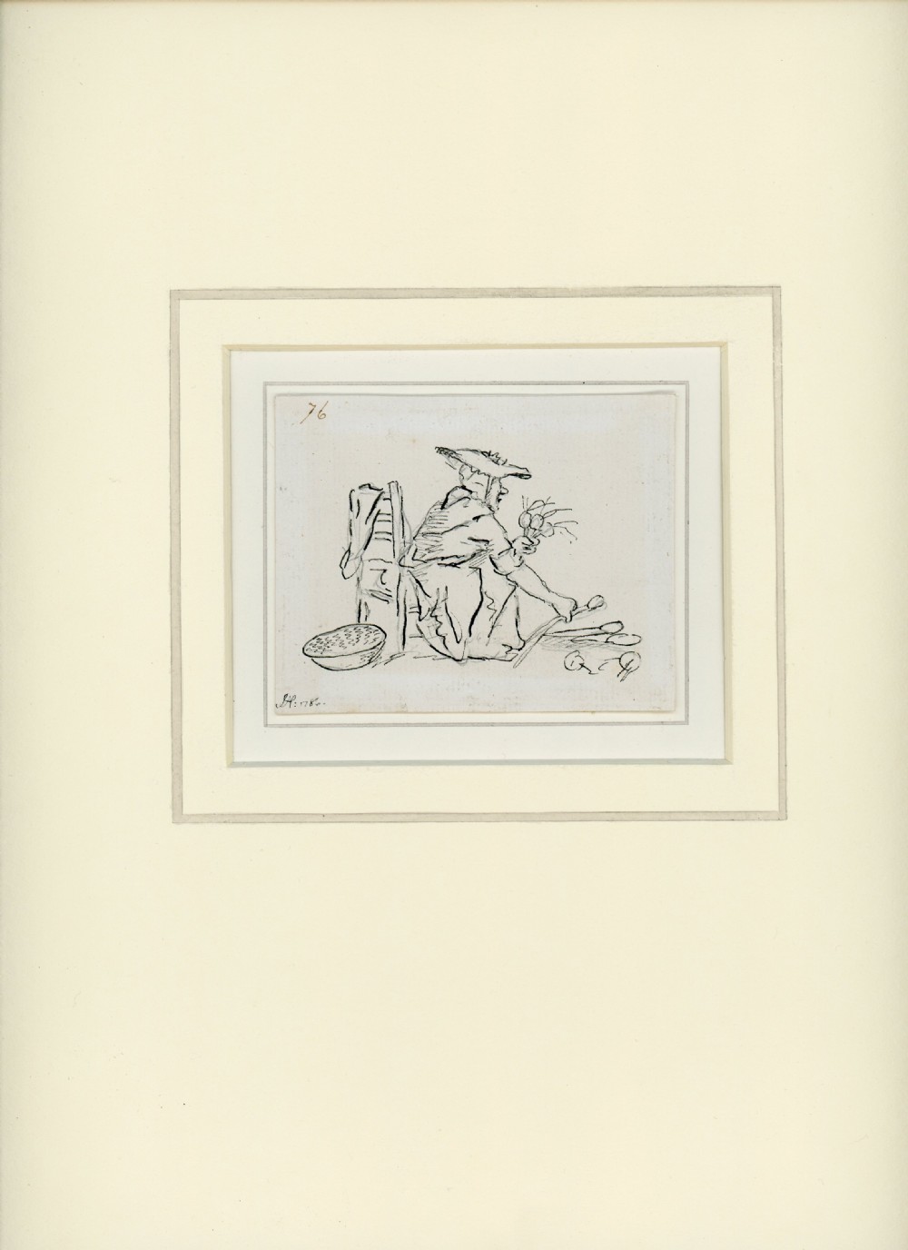 John Nixon Drawing, 1786 View II