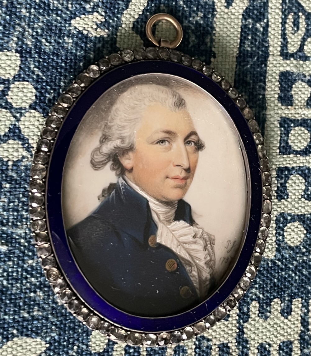 Philip Jean, Portrait of a Gentleman 1787, Signed