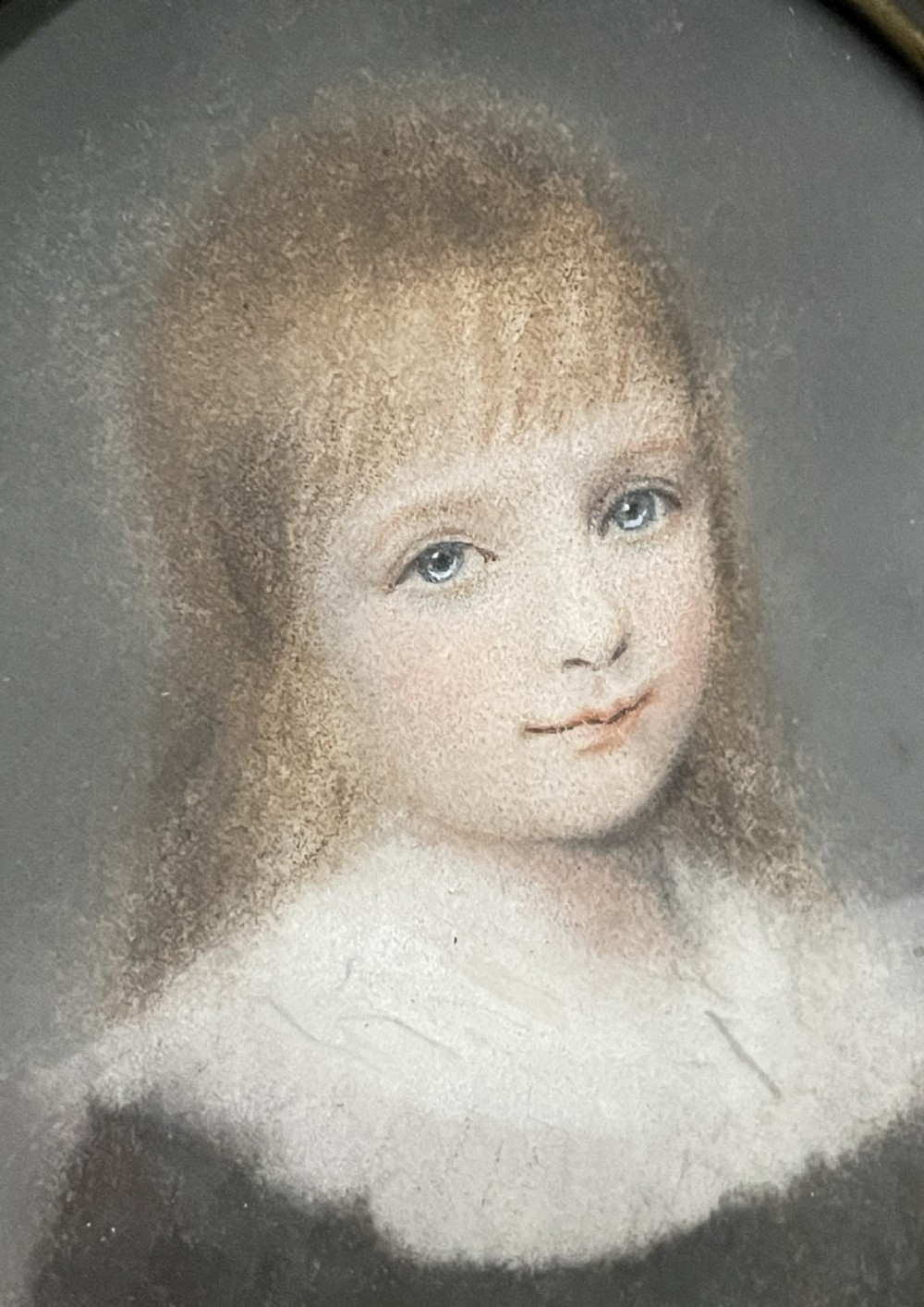 Lewis Vaslet, Small Pastel Portrait View II