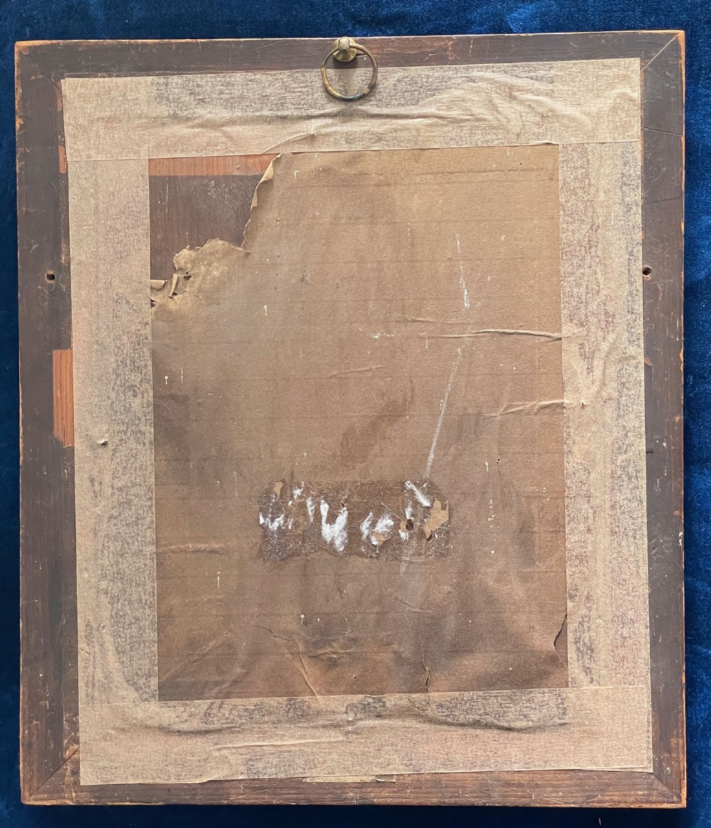 Henry Edridge attrib. Watercolour Portrait in Classical Landscape View VII