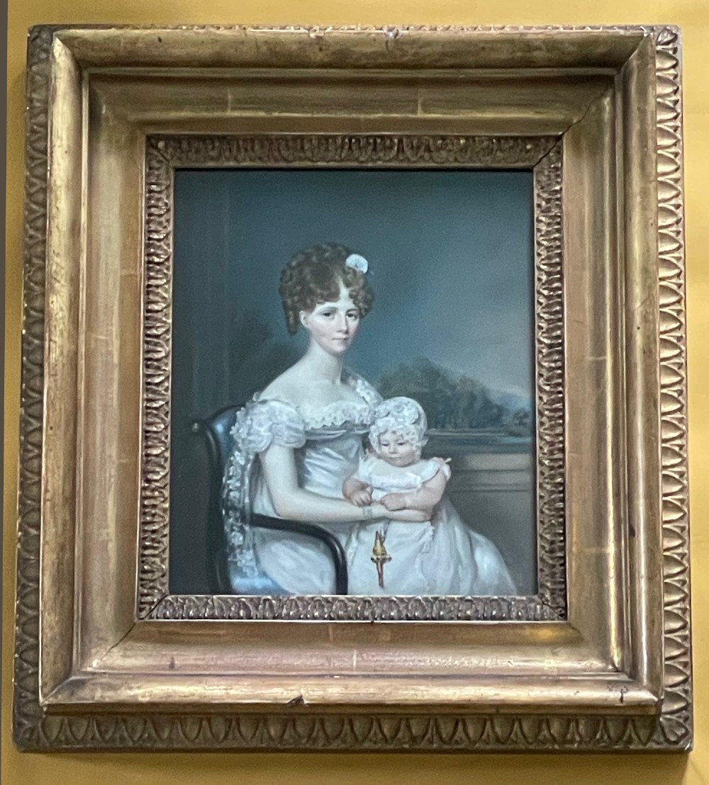 Ellen Sharples, Regency Pastel Portrait