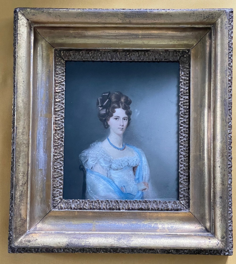 Ellen Sharples, Regency Pastel Portrait