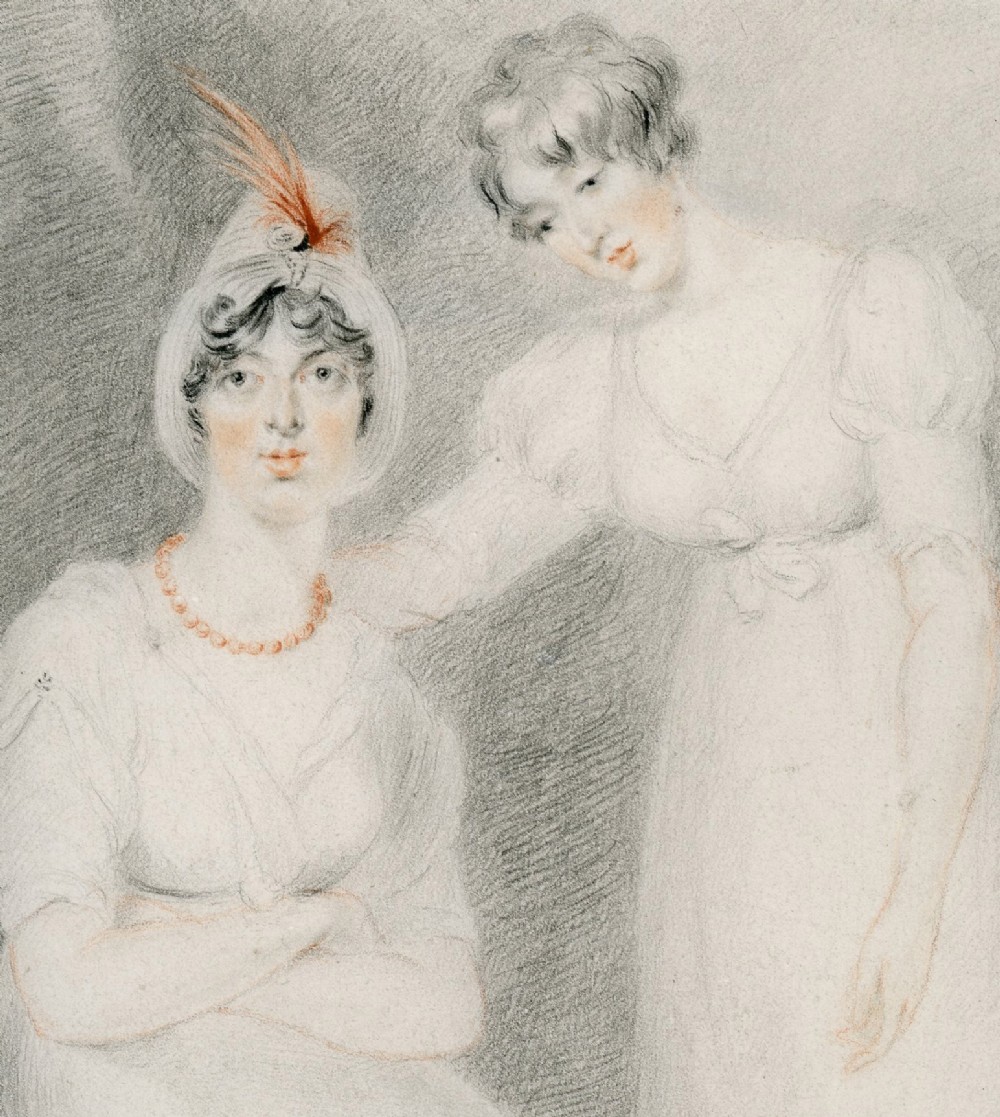 George Henry Harlow Regency Portrait Study View II