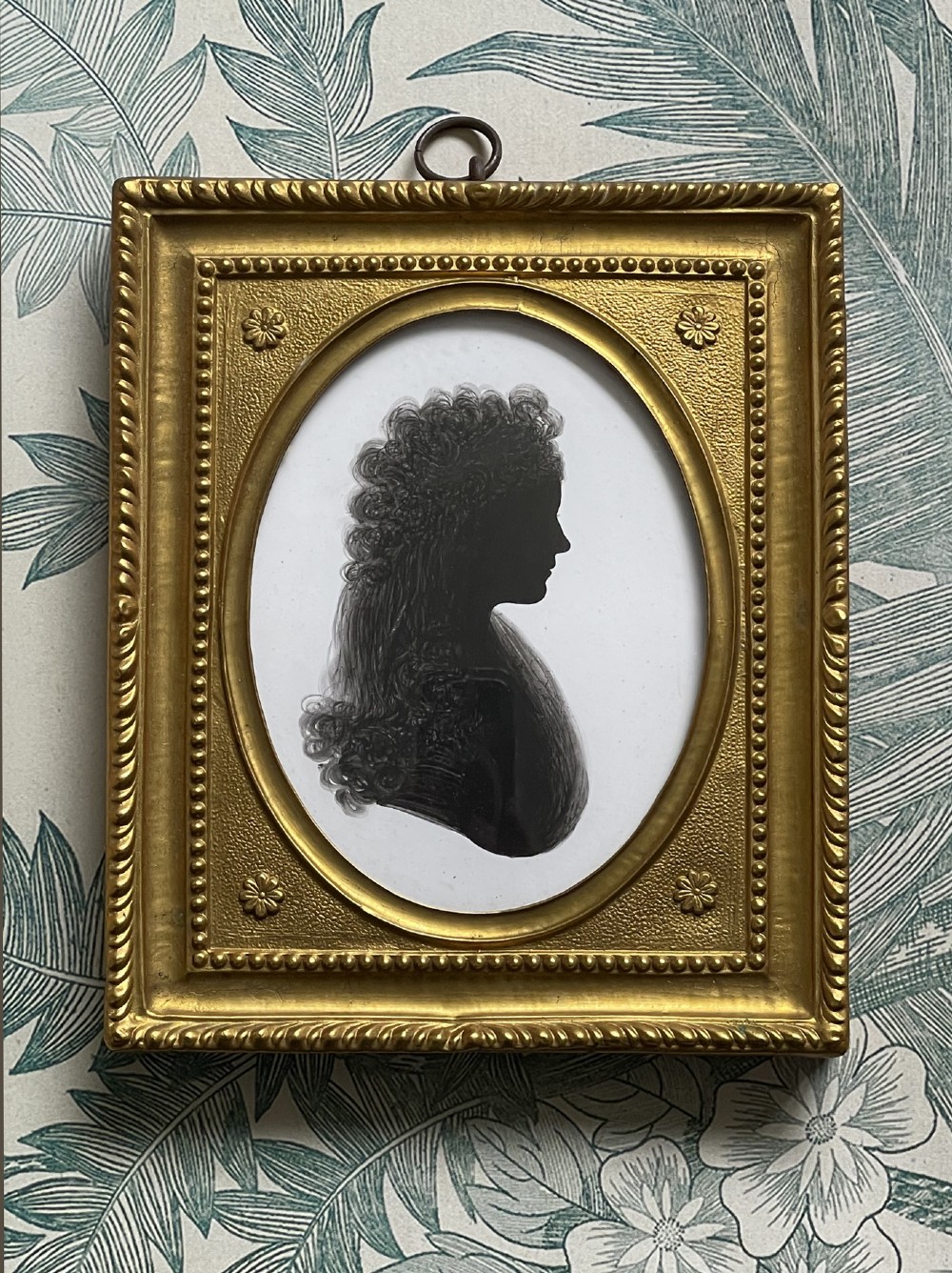 J. Thomason of Dublin Painted Silhouette