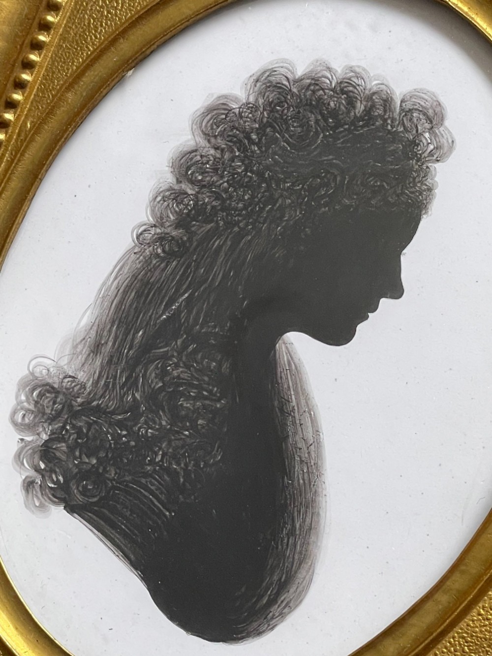J. Thomason of Dublin Painted Silhouette View II