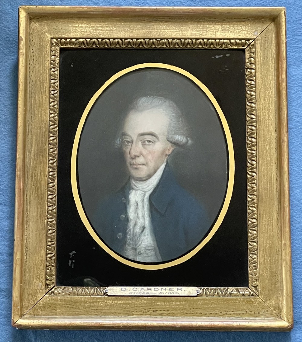 Daniel Gardner Pastel Portrait