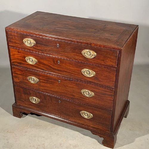 A Narrow George III Chest of Drawers