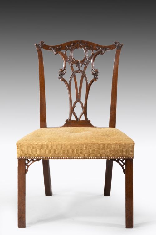 A George III Single Chippendale Chair