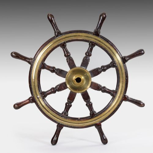 19th Century Ships Wheel