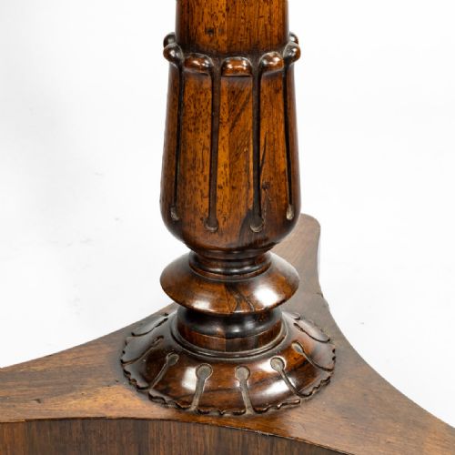 A REGENCY PERIOD ADJUSTABLE AND DOUBLE SIDED MUSIC STAND - ADDITIONAL PHOTO 4