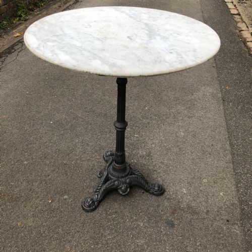19th Cast Iron Century Patio /Garden Table