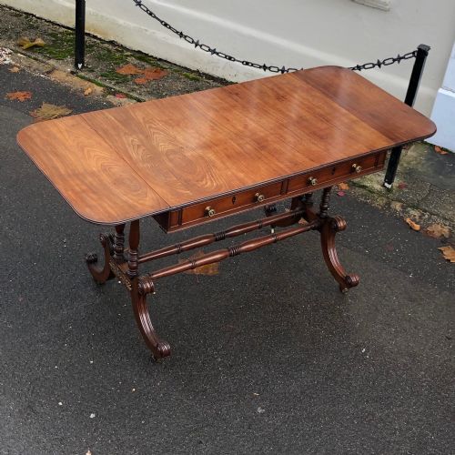 A Sheraton Period Sofa Table