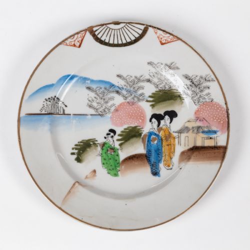 AN EARLY 20TH CENTURY TEN PIECE JAPANESE TEA SERVICE - ADDITIONAL PHOTO 10
