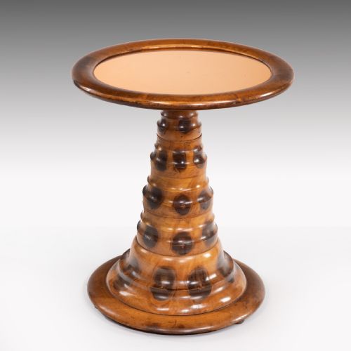 An Unusual Brazilian Butterfly Wood Occasional Table