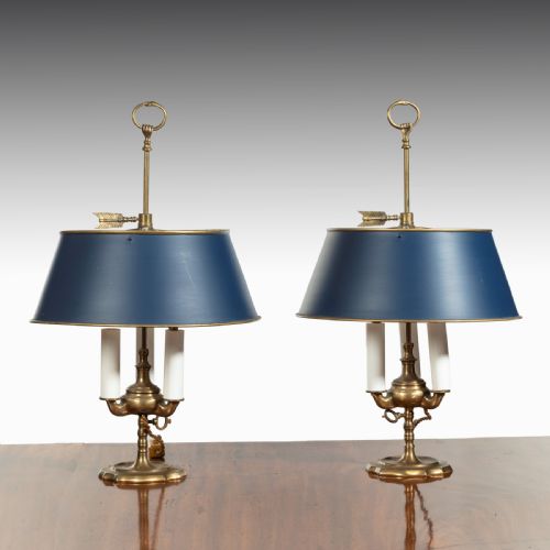 A Pair of 19th Century Olive Oil Lamps