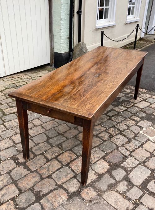 A Large Period Oak Refectory Table