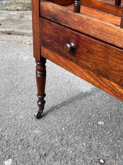 A REGENCY PERIOD ROSEWOOD CANTERBURY - ADDITIONAL PHOTO 2