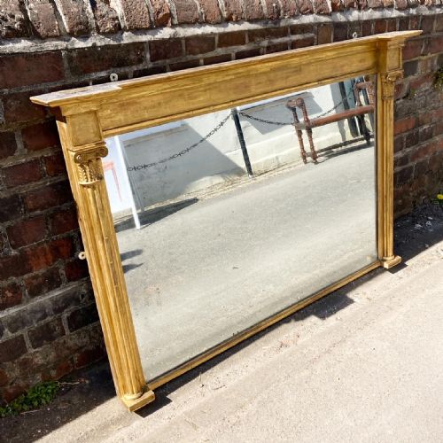 A Regency Period Over Mantel Mirror