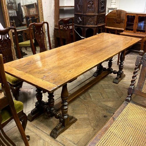 A 19th Century Italian Walnut Refectory Table