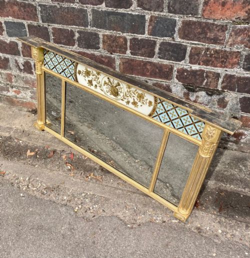 A Small Regency Period Over Mantel Mirror