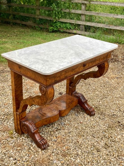 A Stylish 19th Century French Console Table