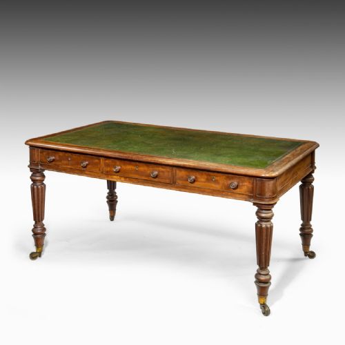 An Important Regency Writing Table by Gillow