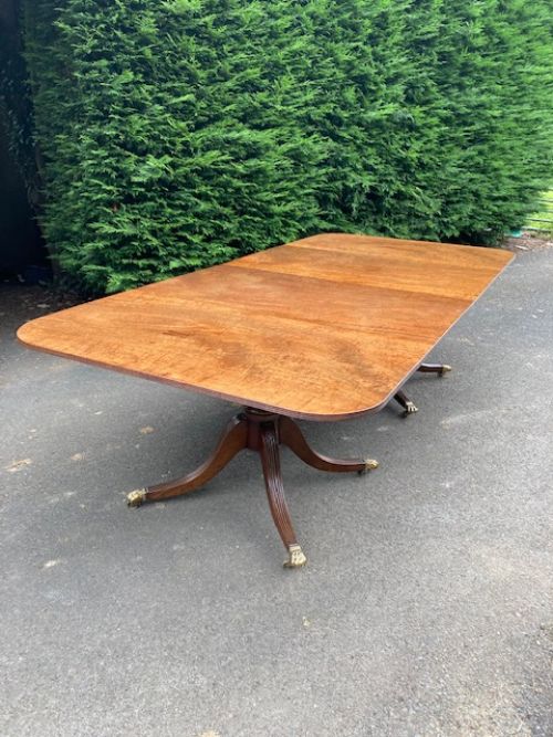 A Twin Pillar Table of Excellent Colour and Patination