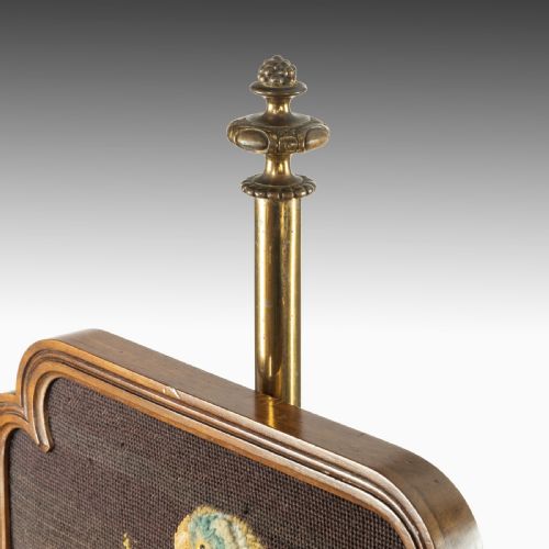 A REGENCY PERIOD POLE SCREEN - ADDITIONAL PHOTO 3